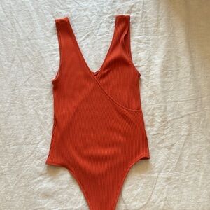 Aritzia Babaton Cross Bodysuit